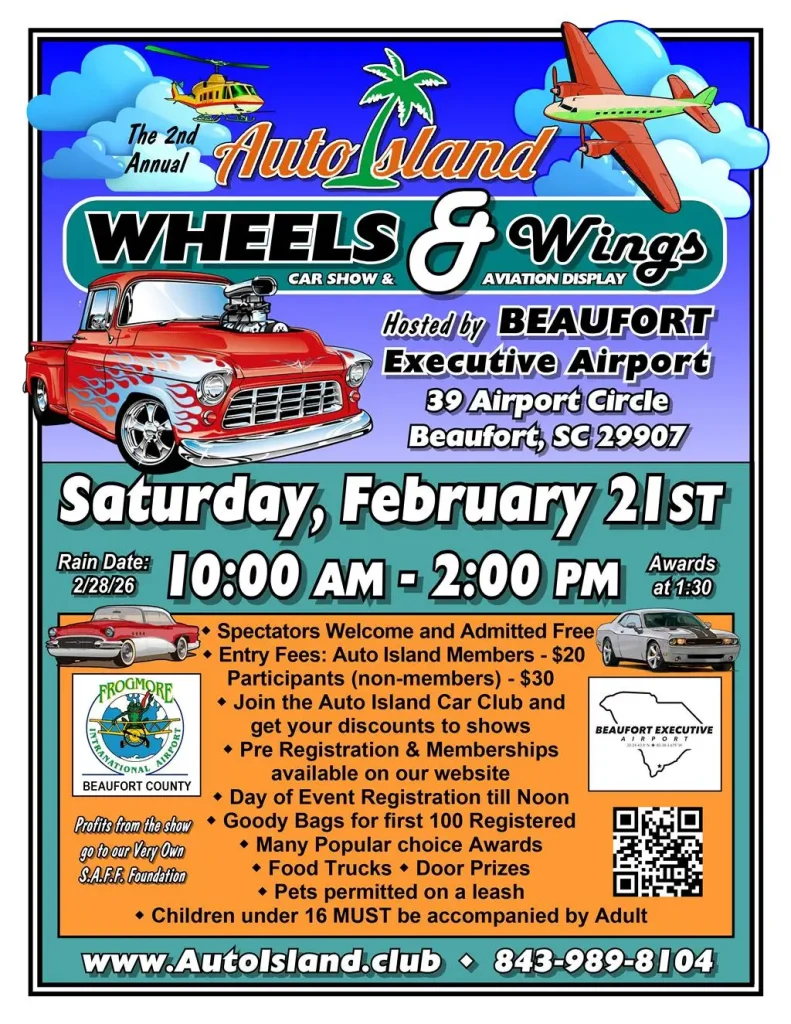 Auto Island Wheels and Wings Flyer